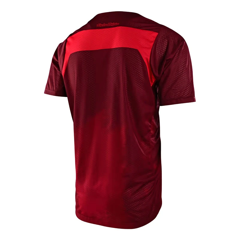 Maglie Maglia Troy Lee Designs Skyline Air Fades Rosso 2 Maglie Maglia Troy Lee Designs Skyline Air Fades Rosso - immagine 2