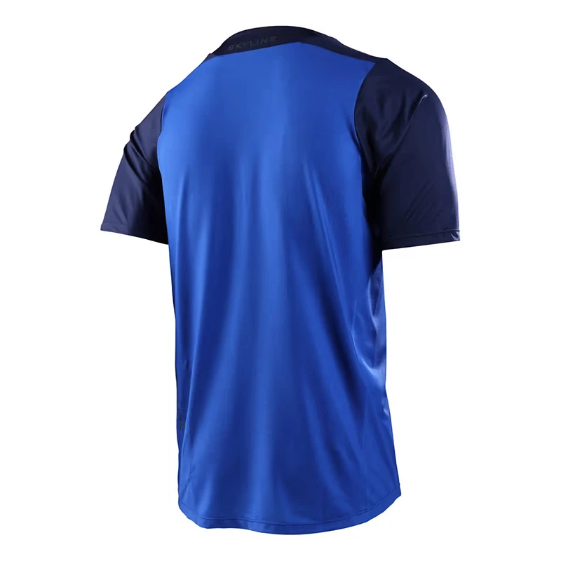 Maglie Maglia Troy Lee Designs Skyline Ss Mono Blu 2 Maglie Maglia Troy Lee Designs Skyline Ss Mono Blu - immagine 2