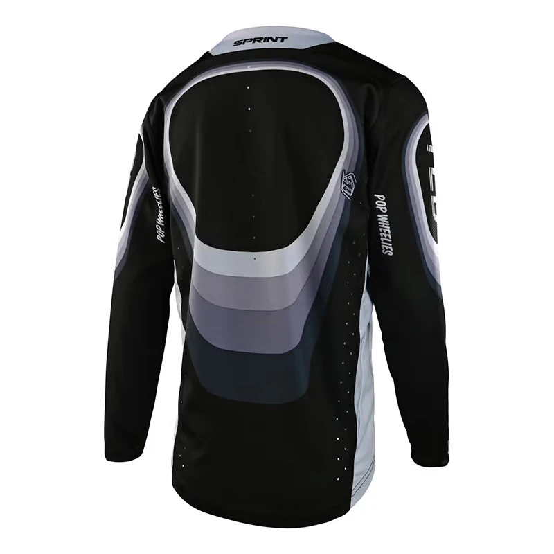 Maglie Maglia Troy Lee Designs Sprint Reverb Jr Nero 2 Maglie Maglia Troy Lee Designs Sprint Reverb Jr Nero - immagine 2