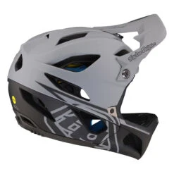 Downhill Casco Bici Troy Lee Designs Stage Stealth Grigio -Biciclette Attrezzature Negozio tld stage helmet stealth grigio 2