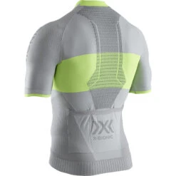 Maglie Maglia Bici X-bionic Invent R Zip Ss Dolomite Grigio -Biciclette Attrezzature Negozio xbionic inventbike rzip jersey grigio 2