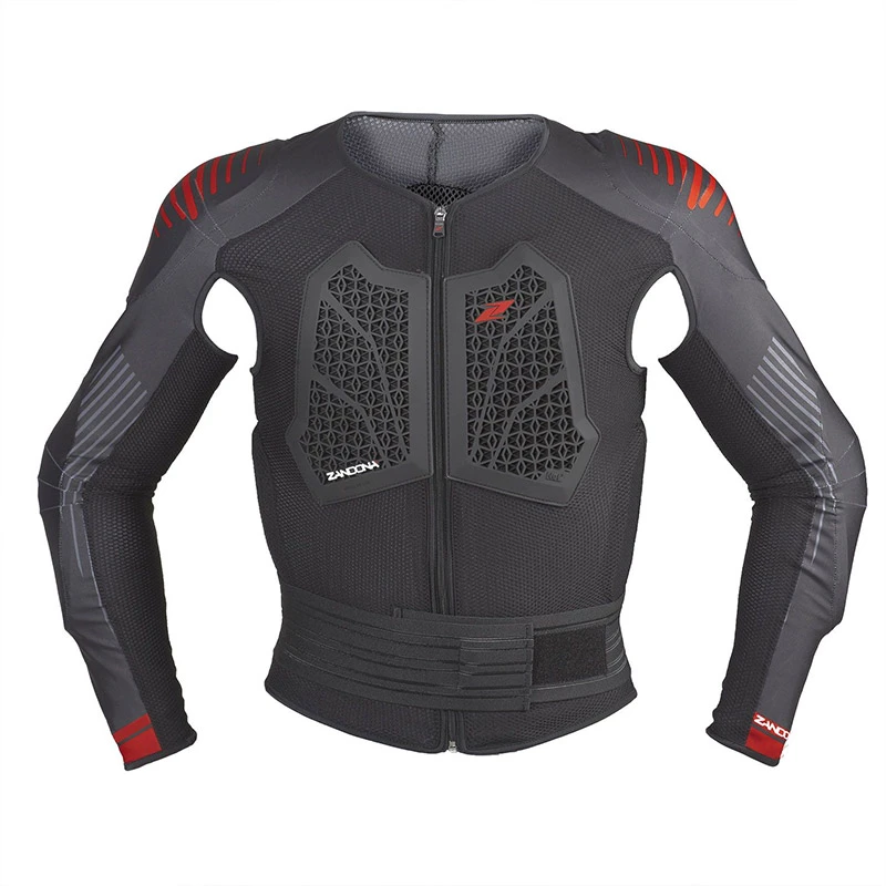 Busto Maglia Protettiva Zandona Action Jacket X8 Nero 2 Busto Maglia Protettiva Zandona Action Jacket X8 Nero - immagine 2